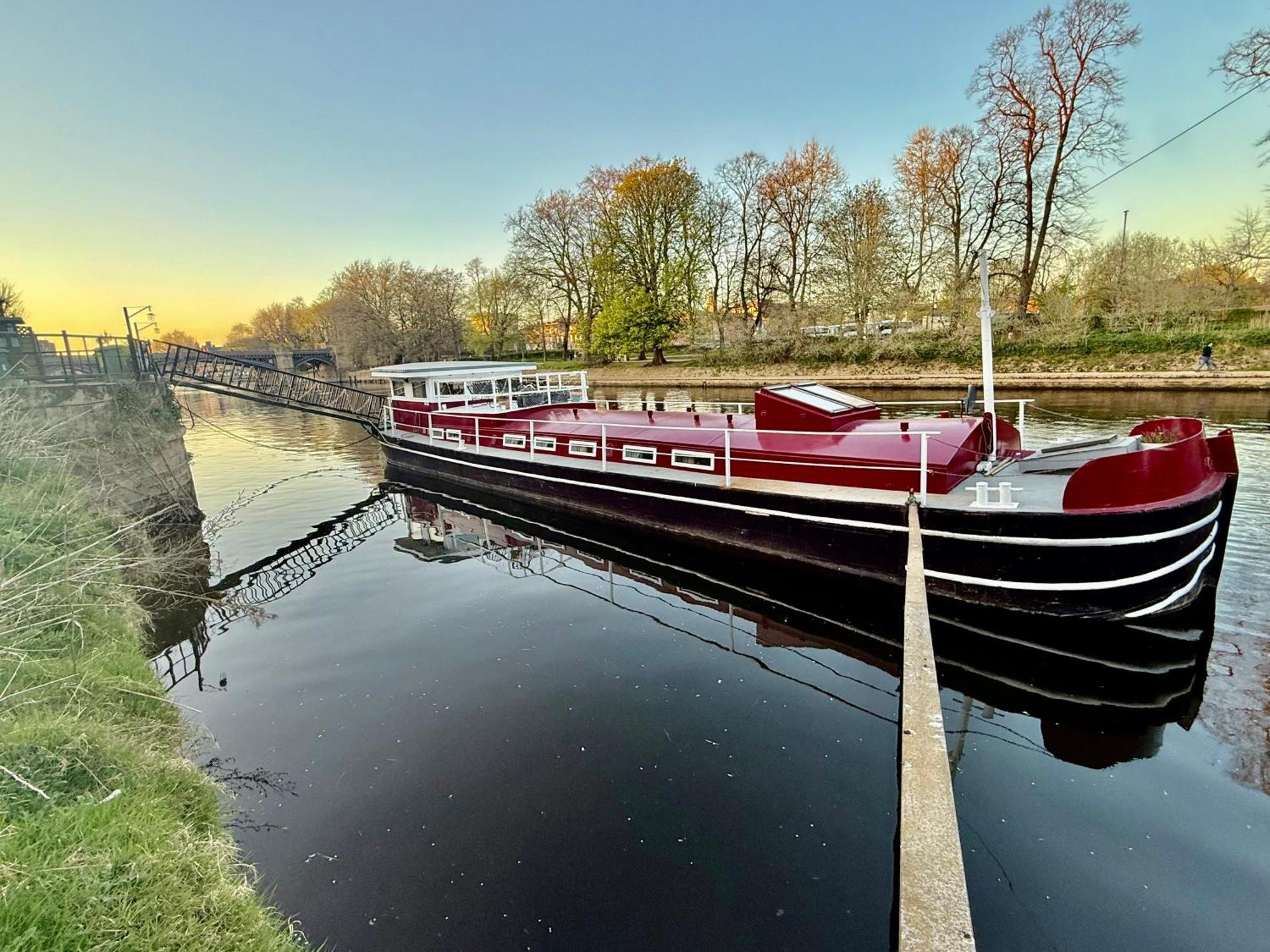 Unique Houseboat Experience I Central City Break York Esterno foto